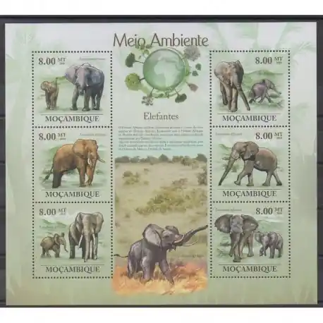 Usine Directe Mozambique - 2010 - No 2968/2973 - Mammifères