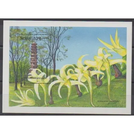 Populaire Sierra Leone - 1989 - No BF106 - Orchidées