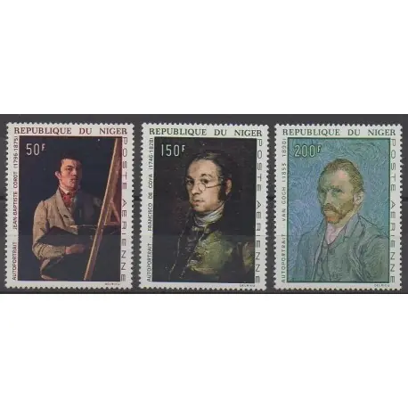 Niger - 1968 - No PA80/PA82 - Peinture Expédié Aujourd’hui