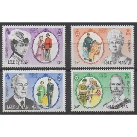 Man (Ile de) - 1985 - No 283/286 - Célébrités Édition Limitée
