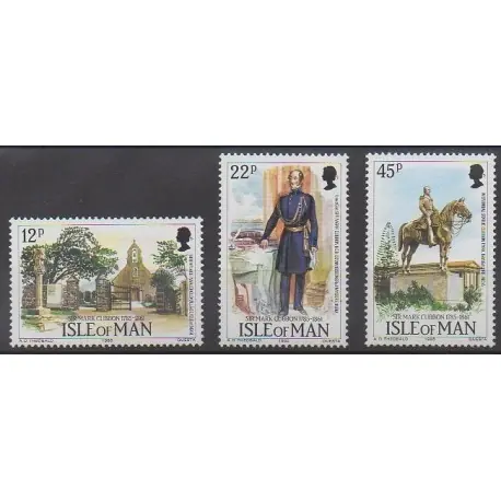 Man (Ile de) - 1985 - No 287/289 - Célébrités Populaire