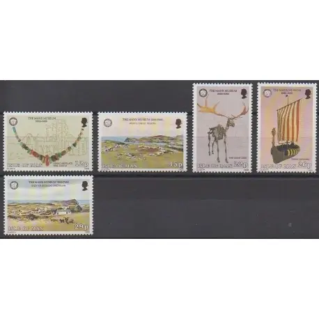 Man (Ile de) - 1986 - No 297/301 - Art Solde