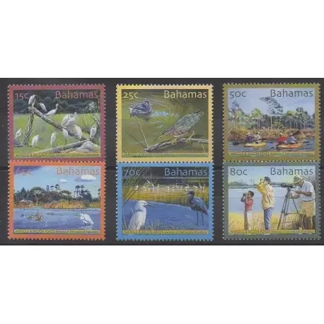 Promotion Bahamas - 2004 - No 1157/1162 - Oiseaux