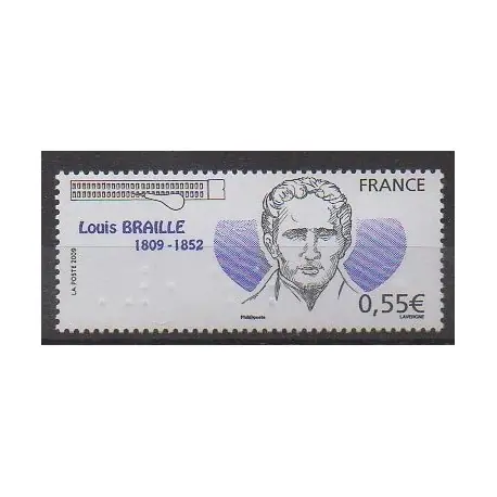 France - Poste - 2009 - No 4324 - Célébrités Certifié