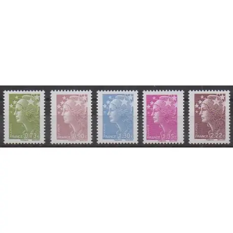 Vente Flash France - Poste - 2009 - No 4342/4346