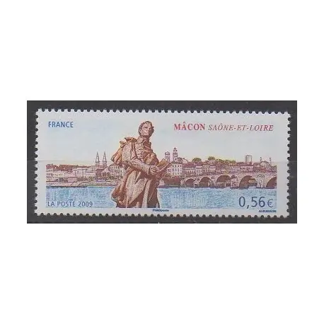 France - Poste - 2009 - 4349 - Sites - Ponts Livraison Express