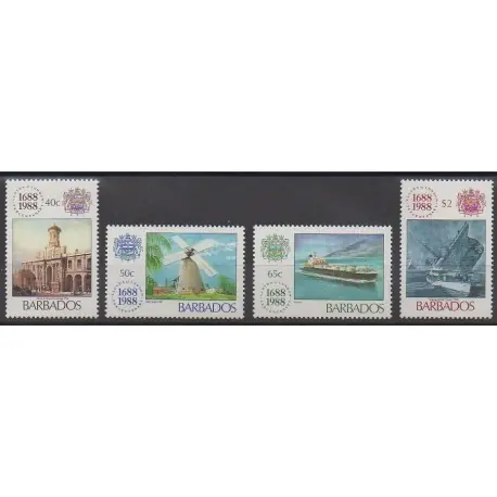 Acheter Direct Barbade - 1988 - No 732/735