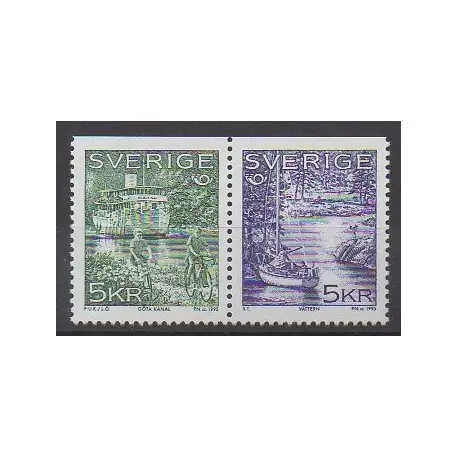 Artisanat Suède - 1995 - No 1865/1866 - Tourisme