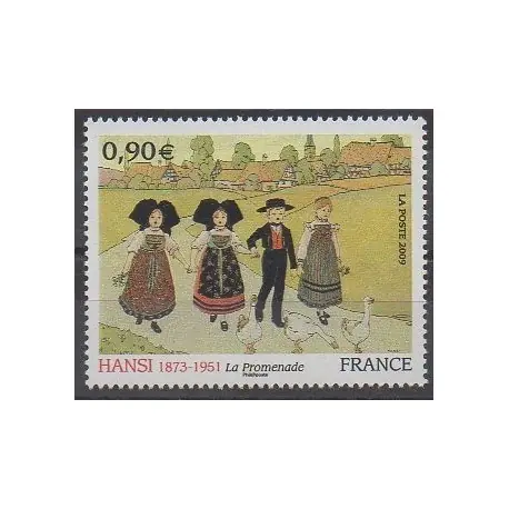 Nouvelle Collection France - Poste - 2009 - 4400 - Peinture