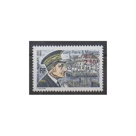 Produit De Marque Saint-Pierre et Miquelon - 1992 - 558 - Histoire militaire