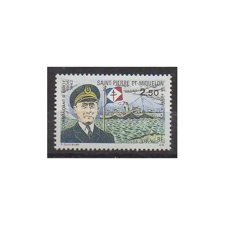 Affaire À Saisir Saint-Pierre et Miquelon - 1993 - No 573 - Histoire militaire - Navigation