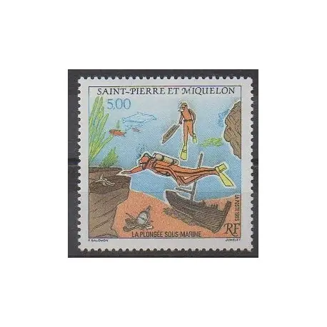 Premium Saint-Pierre et Miquelon - 1993 - No 574 - Sports divers
