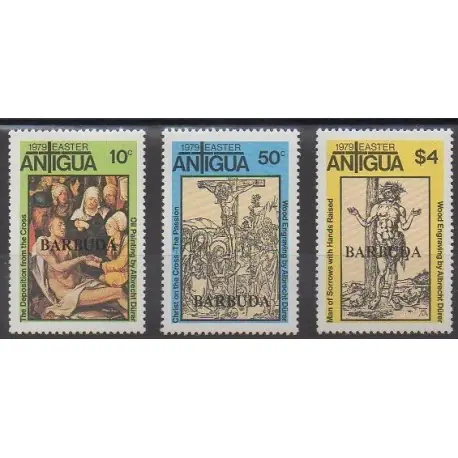 Produit De Marque Barbuda - 1979 - No 427/429 - Pâques