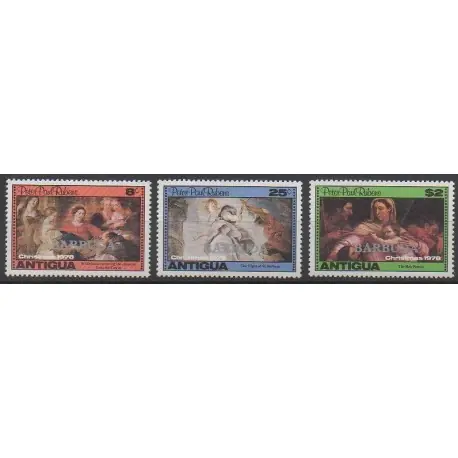 Barbuda - 1978 - No 416/418 - Peinture Achat Immédiat