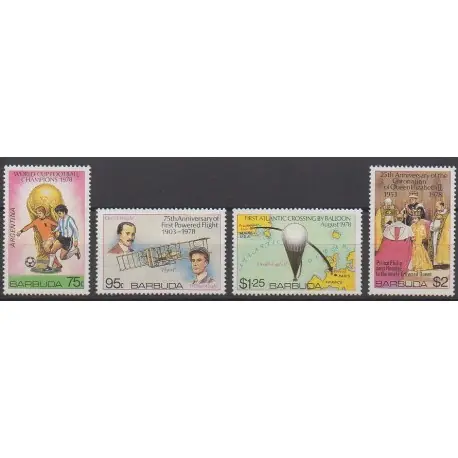 Garantie Incluse Barbuda - 1978 - No 419/422