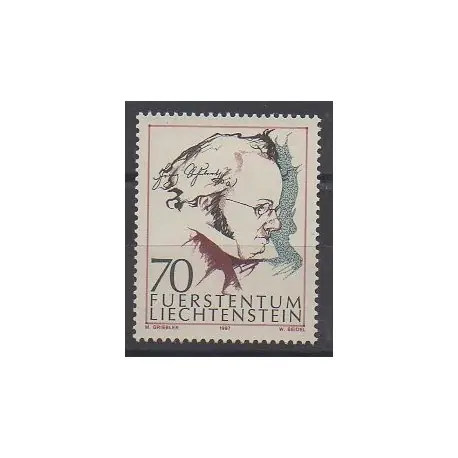 Liechtenstein - 1997 - No 1088 - Célébrités Prix Bas