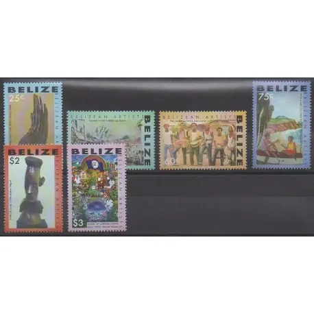 Belize - 2007 - No 1207/1212 - Art Réduction