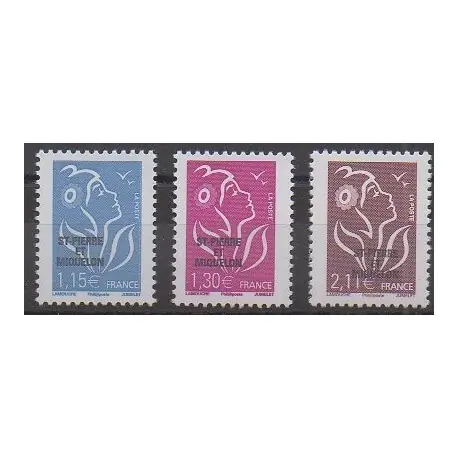 Jusqu’à Épuisement Des Stocks Saint-Pierre et Miquelon - 2007 - No 894/896