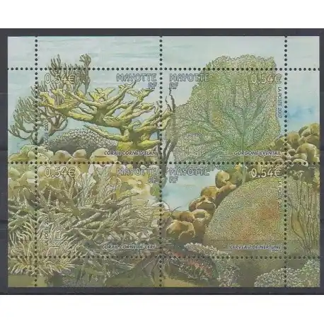 Mayotte - 2007 - No F200 - Animaux marins Meilleure Qualité