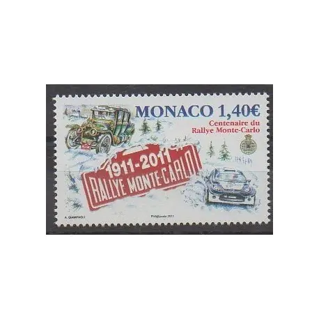 Monaco - 2011 - No 2759 - Voitures Paiement Sécurisé