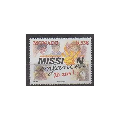 Monaco - 2011 - No 2764 - Enfance Prix Choc