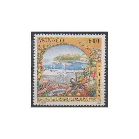 Monaco - 1994 - No 1934 - Gastronomie Expédié Aujourd’hui