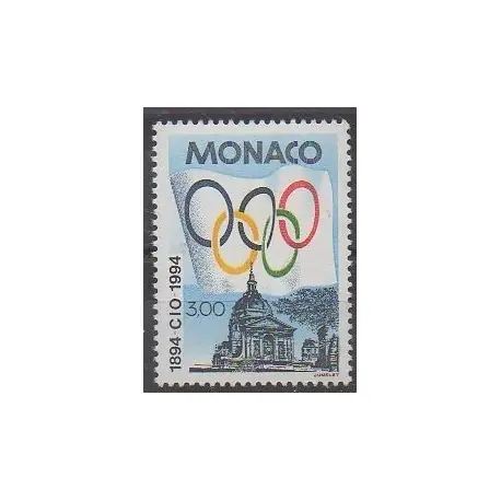 Monaco - 1994 - No 1937 - Jeux Olympiques d'été - Jeux olympiques d'hiver Meilleur Prix