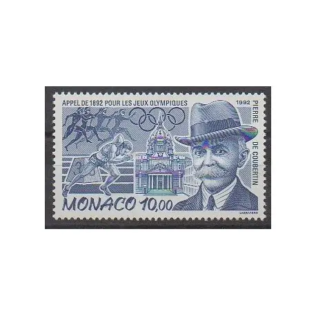 Haute Qualité Monaco - 1992 - No 1853 - Jeux Olympiques d'été