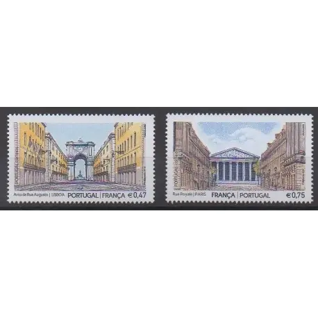 Portugal - 2016 - No 4175/4176 - Monuments Prix Choc