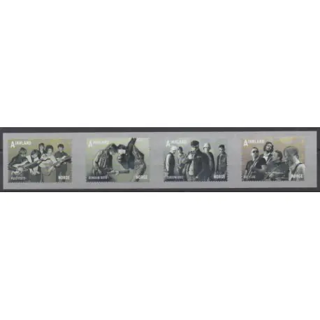 Norvège - 2013 - 1779/1782 - Musique Paiement Sécurisé