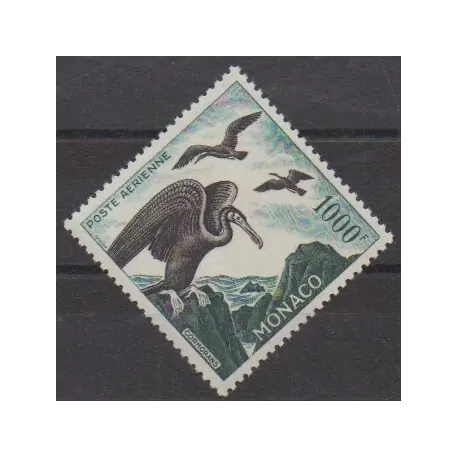 Bon Marché Monaco - Poste aérienne - 1955 - No PA58 - Oiseaux