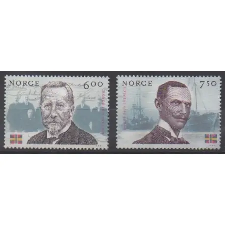 Norvège - 2005 - No 1477/1478 - Célébrités Top Qualité