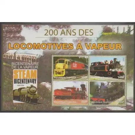 Togo - 2006 - No 1959/1962 - Chemins de fer Achetez Aujourd’hui