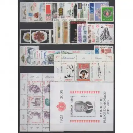 Meilleur Choix Monaco - Année complète - 2005 - No 2479/2527 - BF91