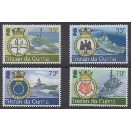 Tristan da Cunha - 2012 - No 1031/1034 - Navigation Achetez Aujourd’hui