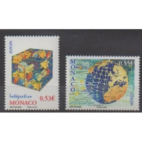 Affaire À Saisir Monaco - 2006 - No 2542/2543 - Europa
