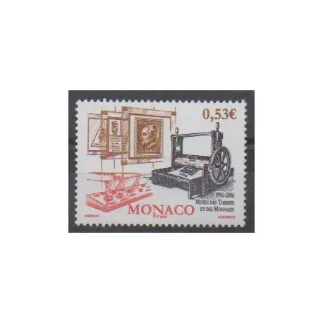 Nouveauté Monaco - 2006 - No 2531 - Philatélie - Monnaies, billets ou médailles