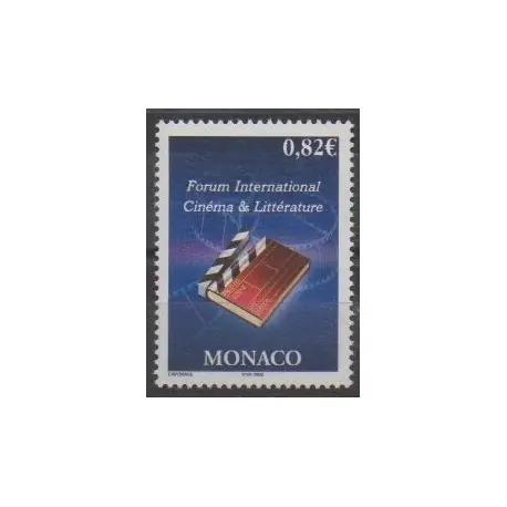 Monaco - 2006 - No 2532 - Cinéma - Littérature Expédition Rapide