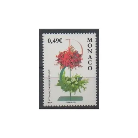 Monaco - 2008 - No 2606 - Fleurs Prix Choc