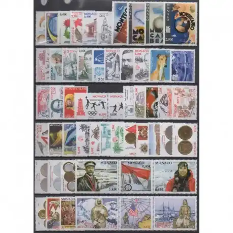 Produit De Marque Monaco - Année complète - 2008 - No 2604/2657