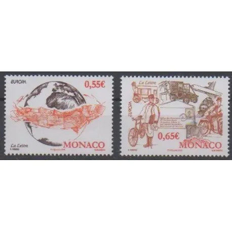 Nouvelle Collection Monaco - 2008 - No 2632/2633 - Europa