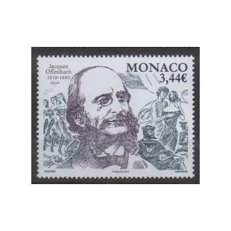 Monaco - 2019 - No 3197 - Musique Commande En Gros