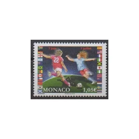 Monaco - 2019 - No 3192 - Football Authentique