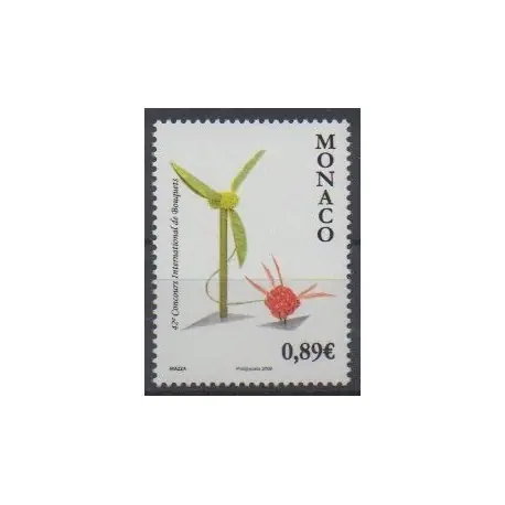 Artisanat Monaco - 2009 - No 2666 - Fleurs