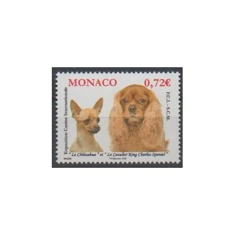 Monaco - 2009 - No 2669 - Chiens Livraison Gratuite
