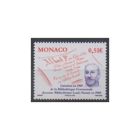 Monaco - 2009 - No 2680 - Littérature Offre Du Jour