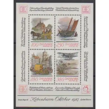 Produit De Marque Danemark - 1986 - No BF6 - Philatélie