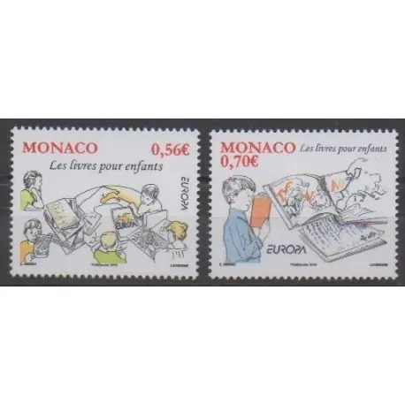 Monaco - 2010 - No 2739/2740 - Littérature - Enfance - Europa Meilleure Vente