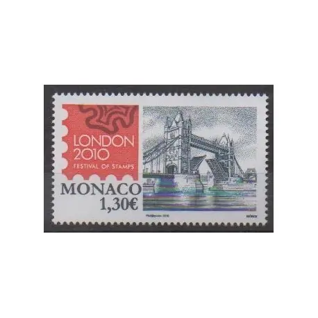 Offre Limitée Monaco - 2010 - No 2741 - Ponts - Philatélie