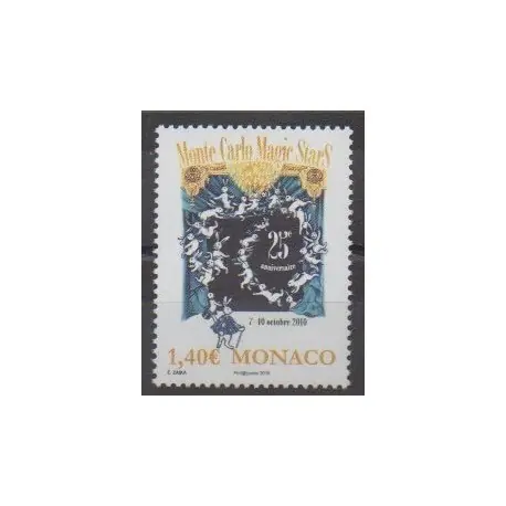 Monaco - 2010 - No 2751 - Cirque Certifié